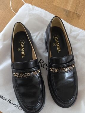 CHANEL Charm Chain Loafer